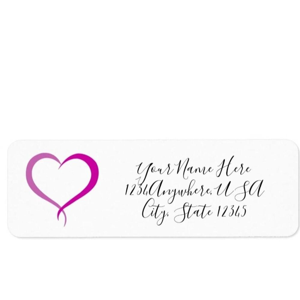 White and Pink Stickers